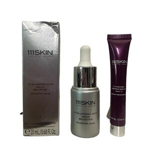 111SKIN Hyaluronic Acid Aqua Booster 20ml NIB + y Theorem Repair Serum mini